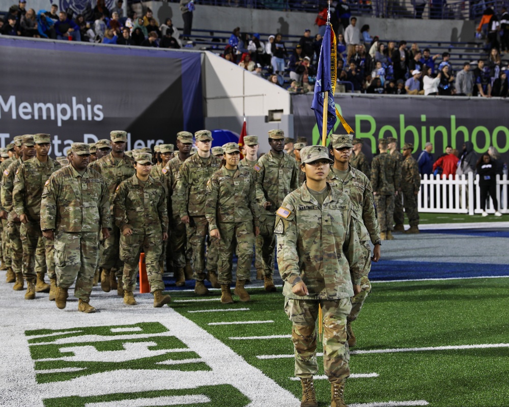 University of Memphis Football Military Appreciation Game