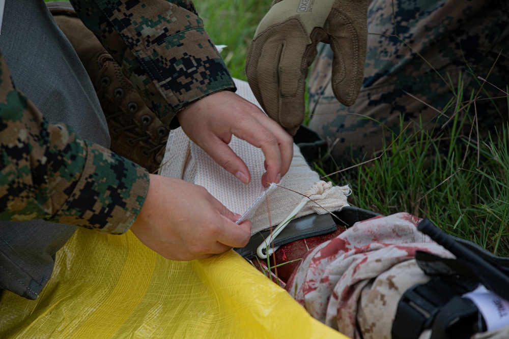 Shika-X 24: 3rd Dental Battalion Conducts Mass Casualty Simulation