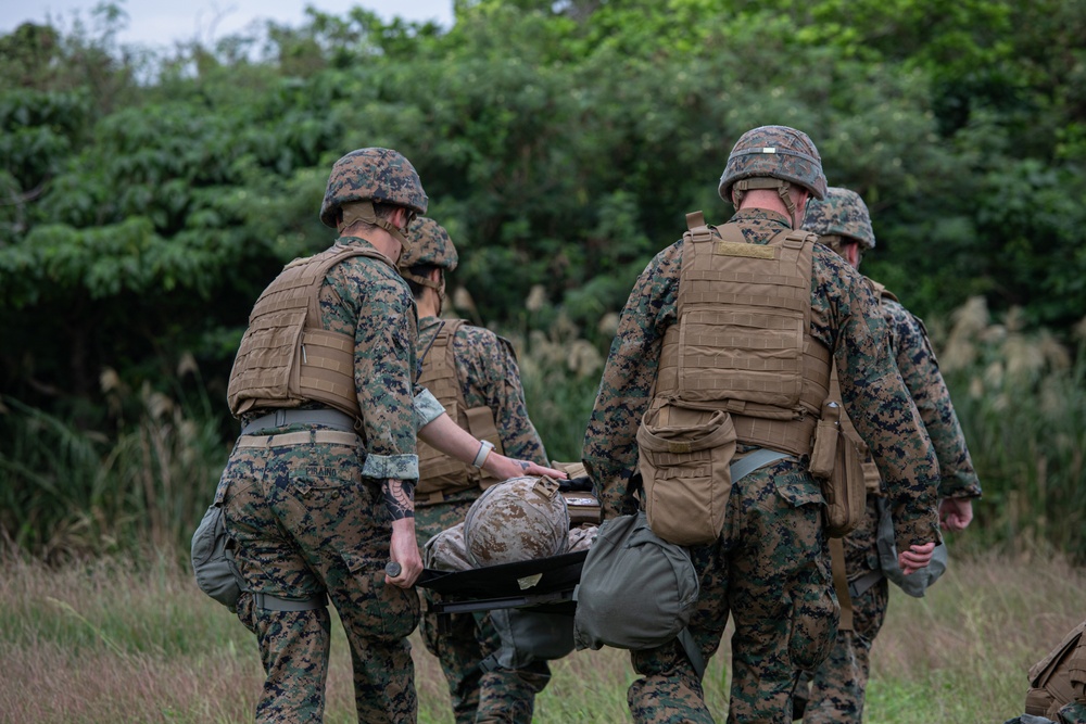 Shika-X 24: 3rd Dental Battalion Conducts Mass Casualty Simulation