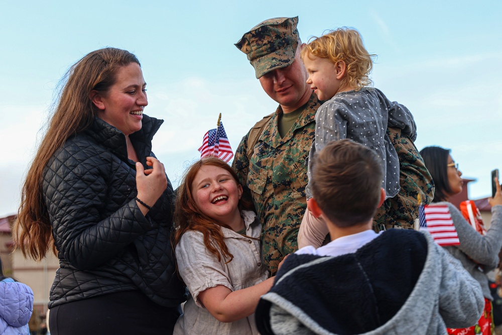 15th MEU Returns to Camp Pendleton Completing Their Deployment