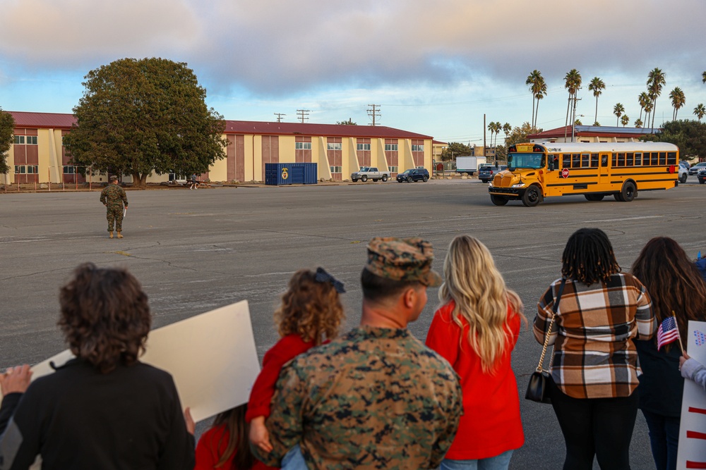 15th MEU Returns to Camp Pendleton Completing Their Deployment