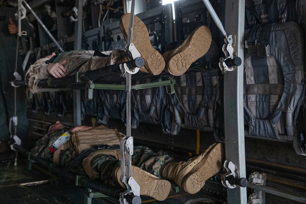 Shika-X 24: 3rd Dental Battalion Conducts Mass Casualty Training with MV-22 Osprey Aircraft
