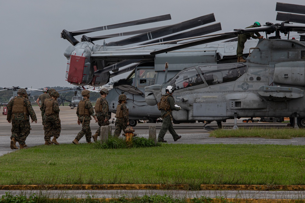 Shika-X 24: 3rd Dental Battalion Conducts Mass Casualty Training with MV-22 Osprey Aircraft