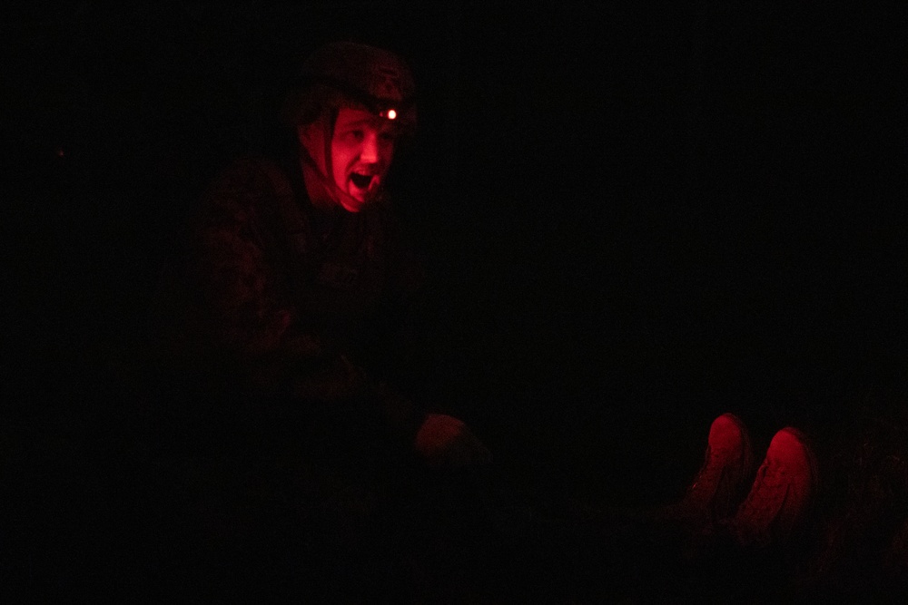 Shika-X 24: 3rd Dental Battalion Conducts Evening Mass Casualty Simulation