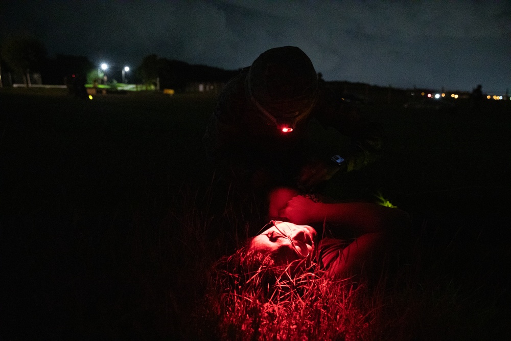 Shika-X 24: 3rd Dental Battalion Conducts Evening Mass Casualty Simulation