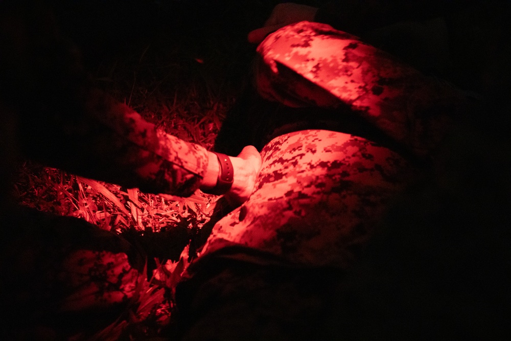 Shika-X 24: 3rd Dental Battalion Conducts Evening Mass Casualty Simulation