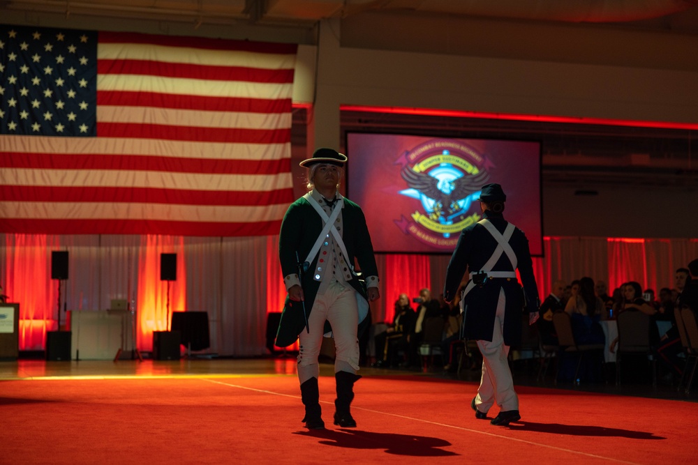 Sgt. Maj. Ruiz Visits 2nd CRR 249th Birthday Ball