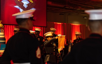 Sgt. Maj. Ruiz Visits 2nd CRR 249th Birthday Ball