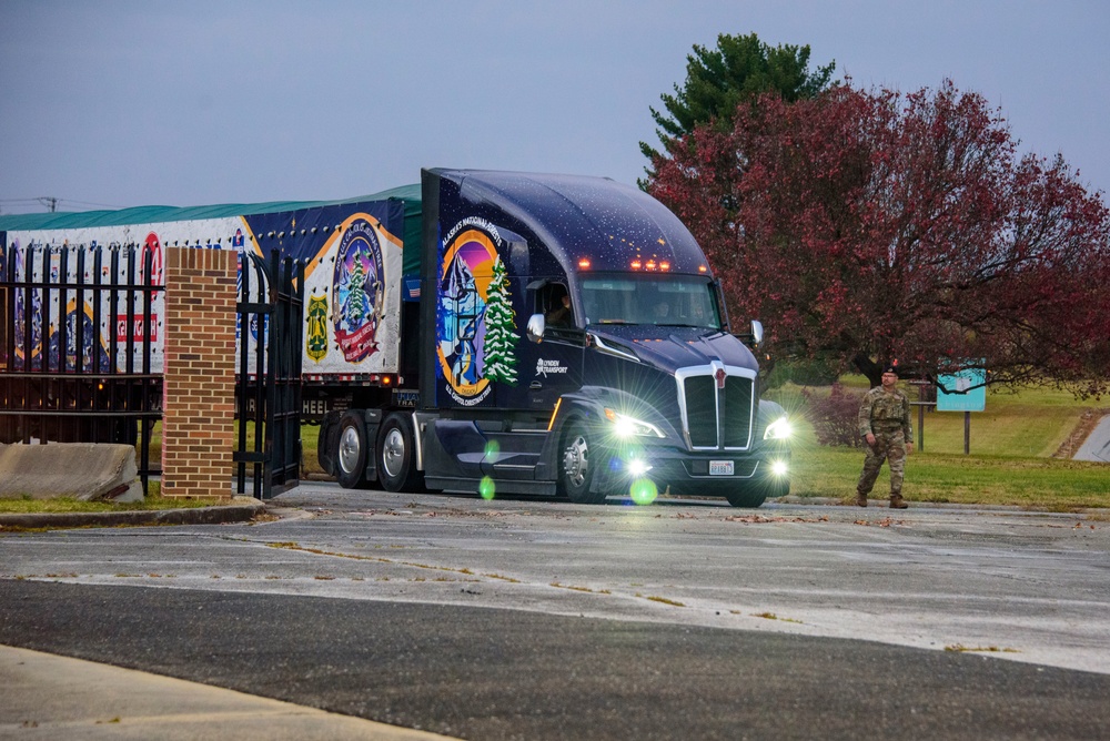 U.S. Capitol Christmas Tree visits Joint Base Andrews