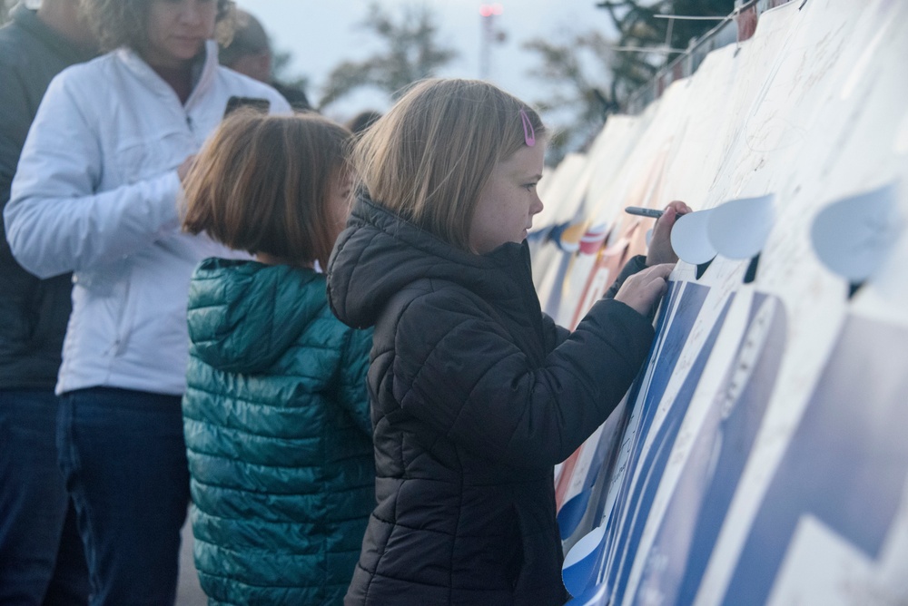 U.S. Capitol Christmas Tree visits Joint Base Andrews