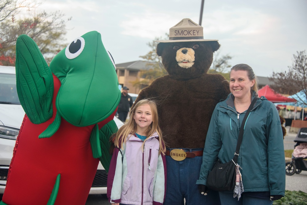 U.S. Capitol Christmas Tree visits Joint Base Andews