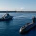 ROK Submarine Na Dae-Yong (SS-069) Moored Alongside USS Frank Cable (AS40)