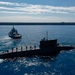 ROK Submarine Na Dae-Yong (SS-069) Moored Alongside USS Frank Cable (AS40)