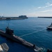 ROK Submarine Na Dae-Yong (SS-069) Moored Alongside USS Frank Cable (AS40)