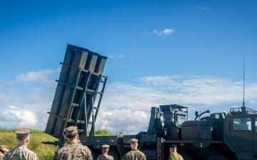 U.S. Marines with 12th MLR Attend a Key Leader Engagement with JGSDF 7th Surface to Ship Missile Regiment