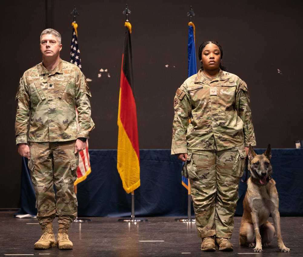 Paws, Claws, and Service: Honoring Juci's loyal years of service