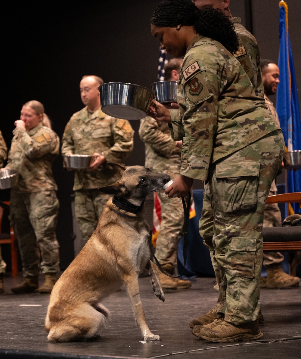 Paws, Claws, and Service: Honoring Juci's loyal years of service