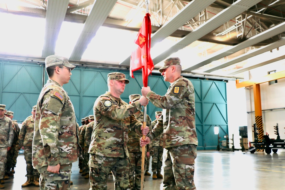 Echo Company, 5th Battalion, 4th Air Defense Artillery Regiment, Assumption of Command.