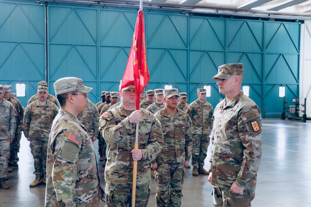 Echo Company, 5th Battalion, 4th Air Defense Artillery Regiment, Assumption of Command ceremony 2024