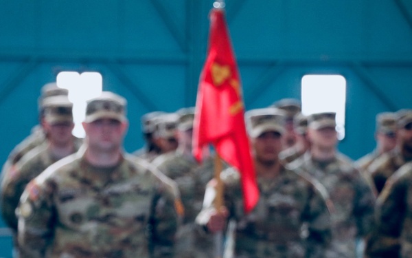 Echo Company, 5th Battalion, 4th Air Defense Artillery Regiment, Assumption of Command ceremony 2024