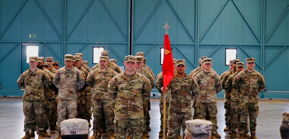 Echo Company, 5th Battalion, 4th Air Defense Artillery Regiment, Assumption of Command ceremony 2024