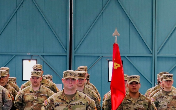 Echo Company, 5th Battalion, 4th Air Defense Artillery Regiment, Assumption of Command ceremony 2024
