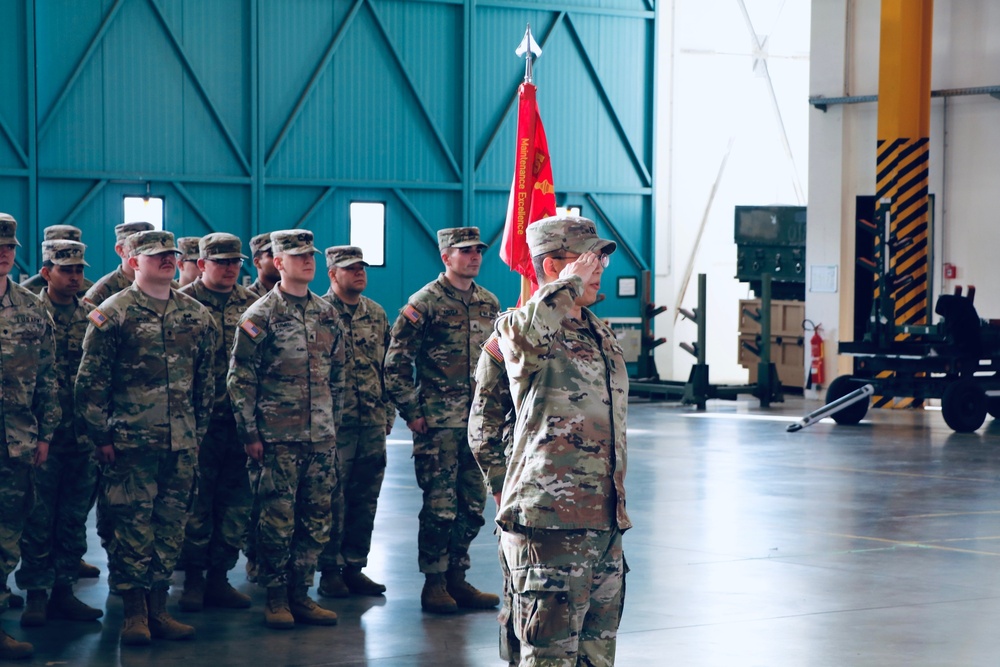 Echo Company, 5th Battalion, 4th Air Defense Artillery Regiment, Assumption of Command ceremony 2024