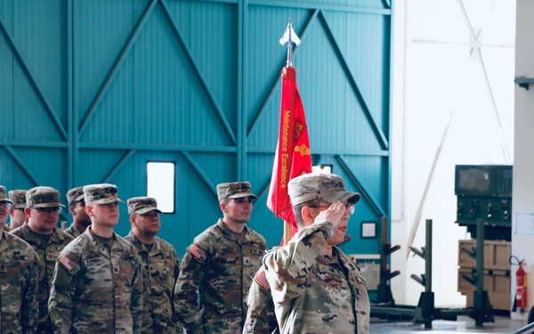 Echo Company, 5th Battalion, 4th Air Defense Artillery Regiment, Assumption of Command ceremony 2024