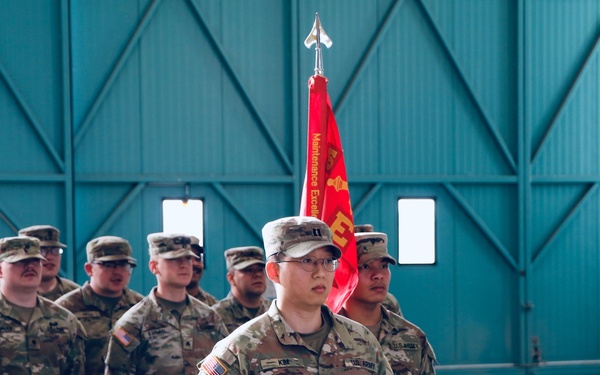 Echo Company, 5th Battalion, 4th Air Defense Artillery Regiment, Assumption of Command.