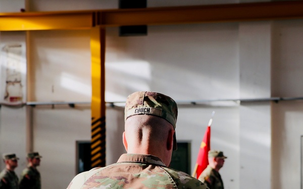 Echo Company, 5th Battalion, 4th Air Defense Artillery Regiment, Assumption of Command.