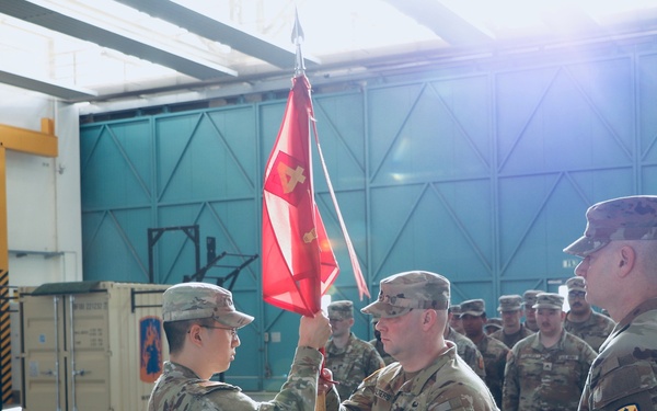 Echo Company, 5th Battalion, 4th Air Defense Artillery Regiment, Assumption of Command.