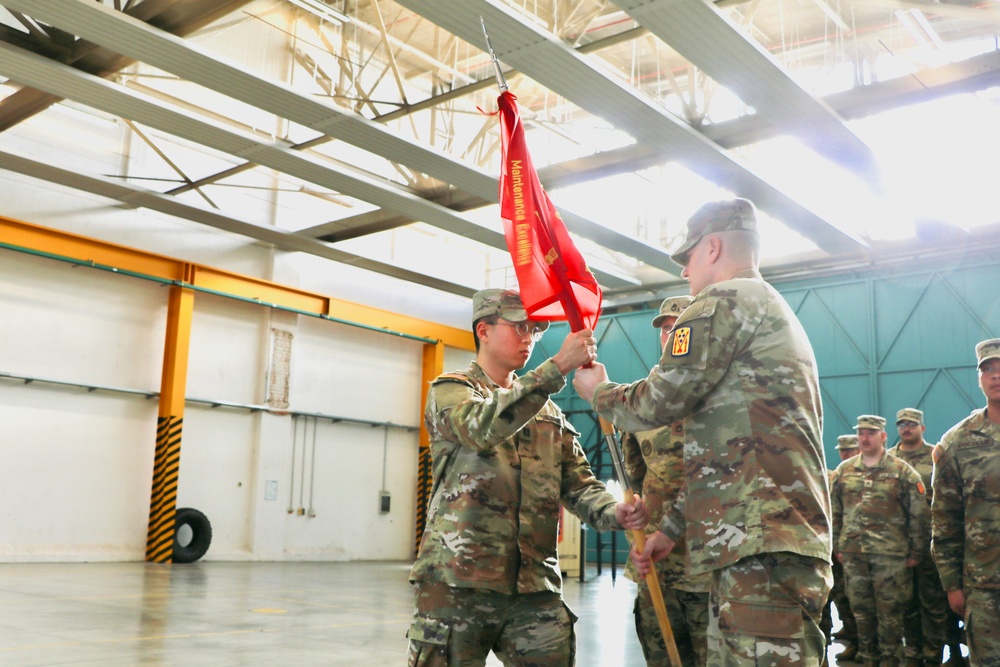 Echo Company, 5th Battalion, 4th Air Defense Artillery Regiment, Assumption of Command.