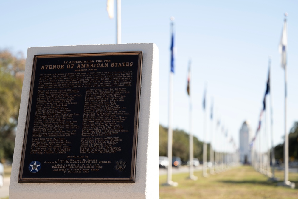 Flags honor Airmen past, present