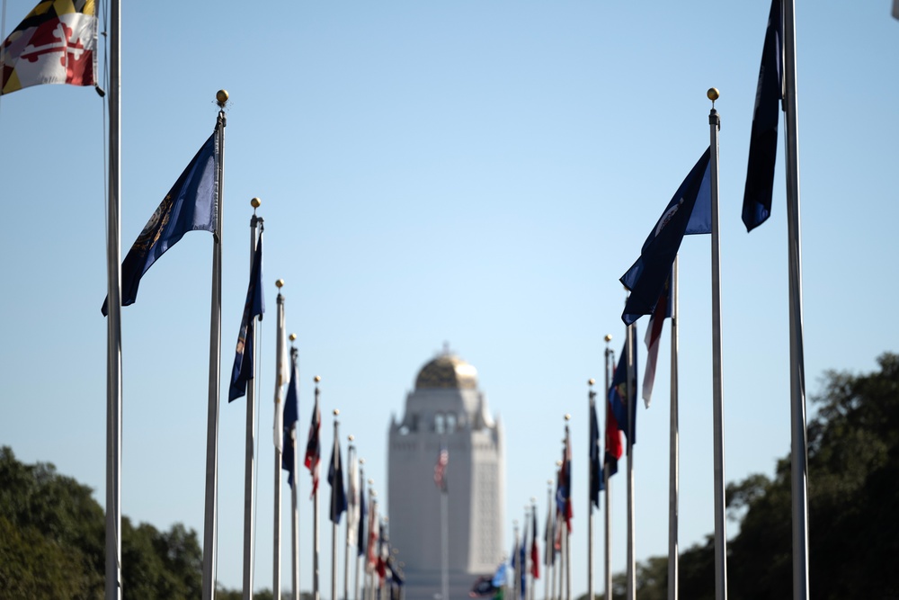 Flags honor Airmen past, present