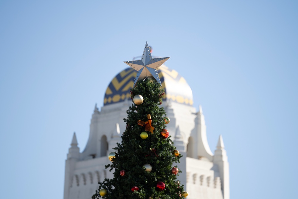 Holidays arrive at JBSA