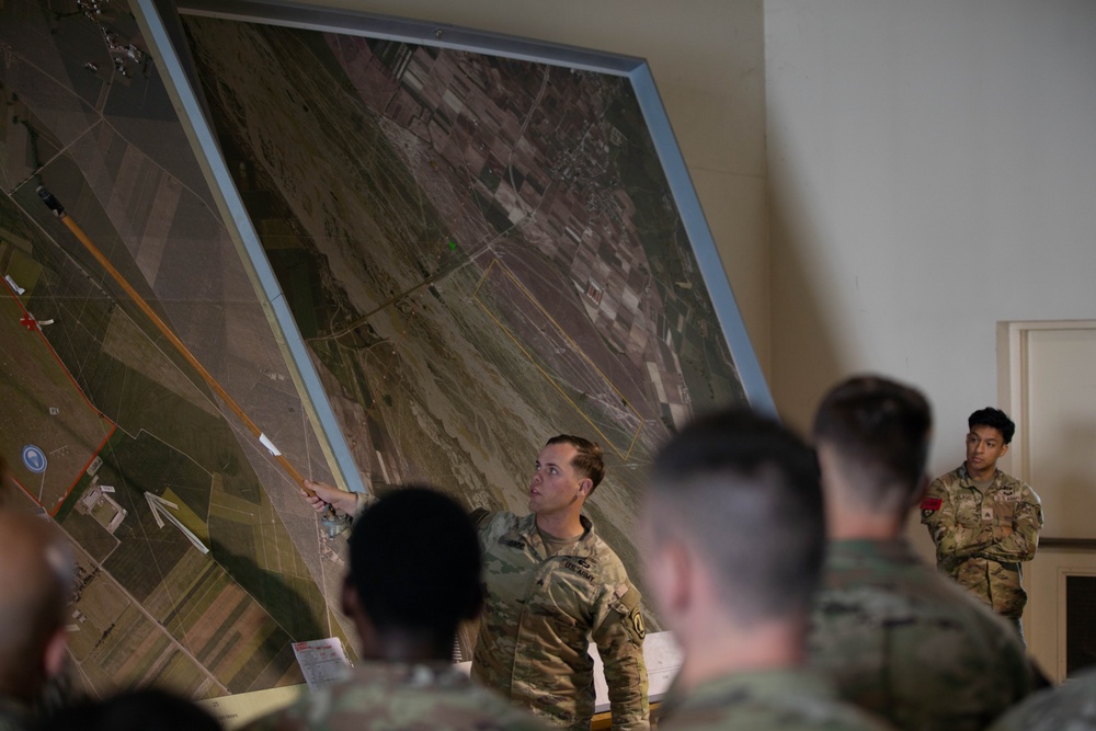 Paratroopers from the 173rd Airborne Brigade conduct a routine jump in Aviano