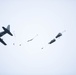 Paratroopers from the 173rd Airborne Brigade conduct a routine jump in Aviano