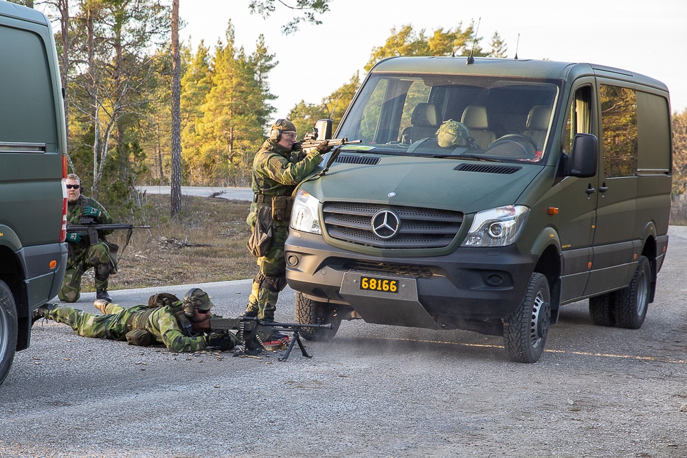 Green Berets Conduct Combat Training With Gotland Home Guard During Adamant Serpent 25