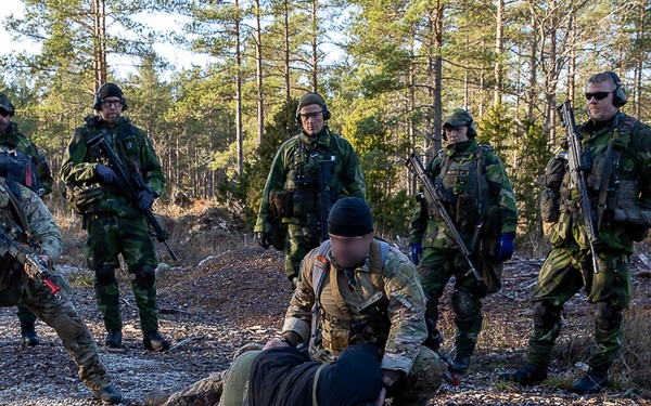 Green Berets Conduct Combat Training With Gotland Home Guard During Adamant Serpent 25