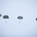 Paratroopers from the 173rd Airborne Brigade conduct a routine jump in Aviano