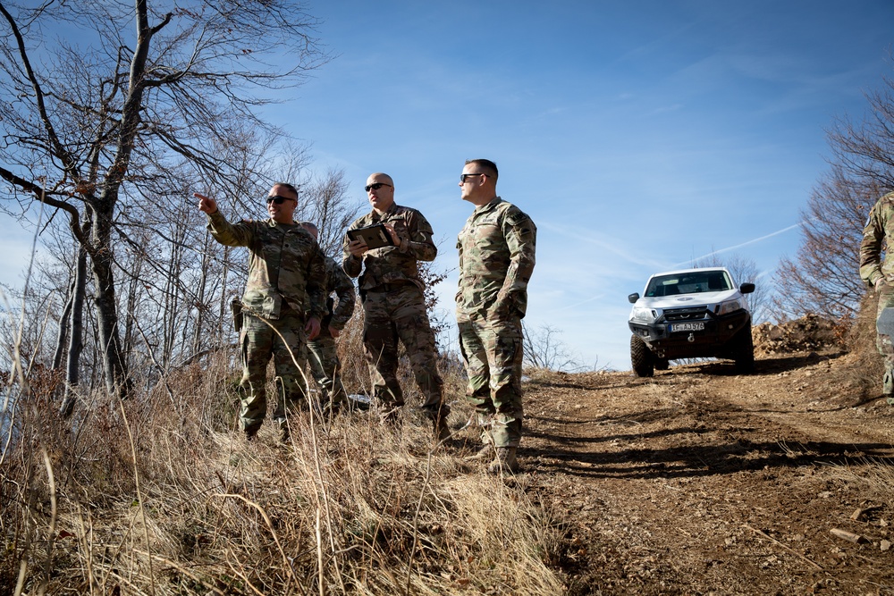 KFOR Joint Implementation Commission Soldiers conduct patrols