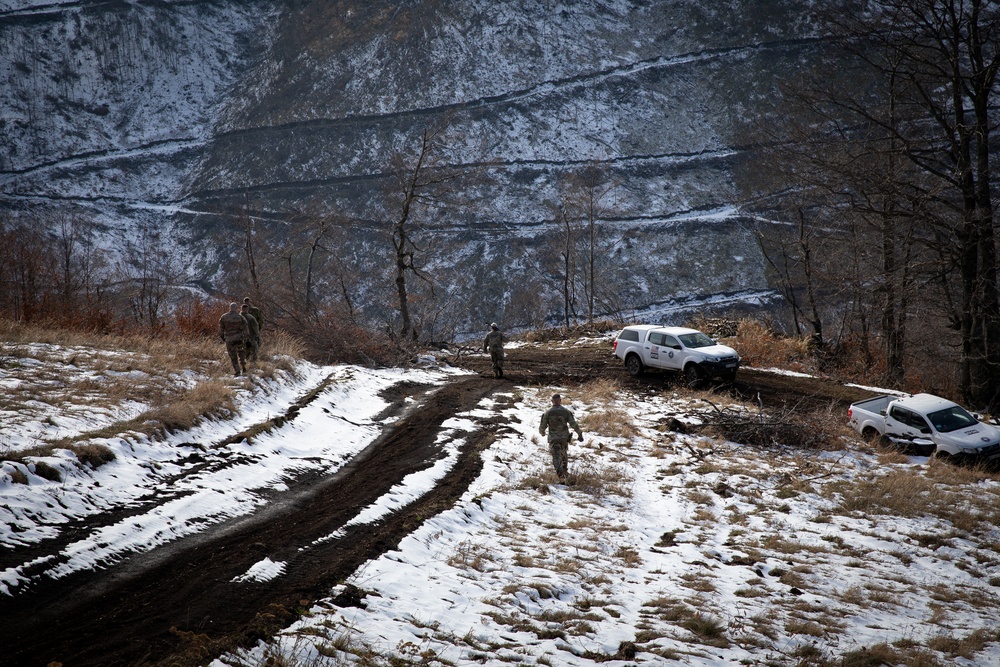 KFOR Joint Implementation Commission Soldiers conduct patrols