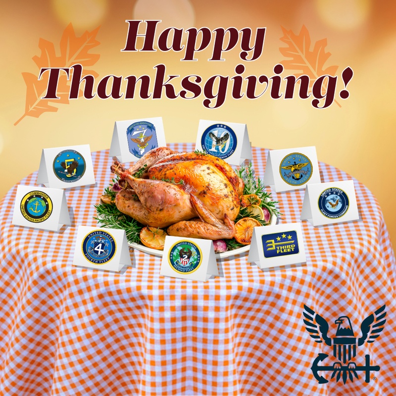 U.S. Navy Thanksgiving Graphic