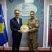 KFOR RC-E Deputy Commander Meets with Mayor of Gjilan, Kosovo