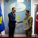 KFOR RC-E Deputy Commander Meets with Mayor of Gjilan, Kosovo