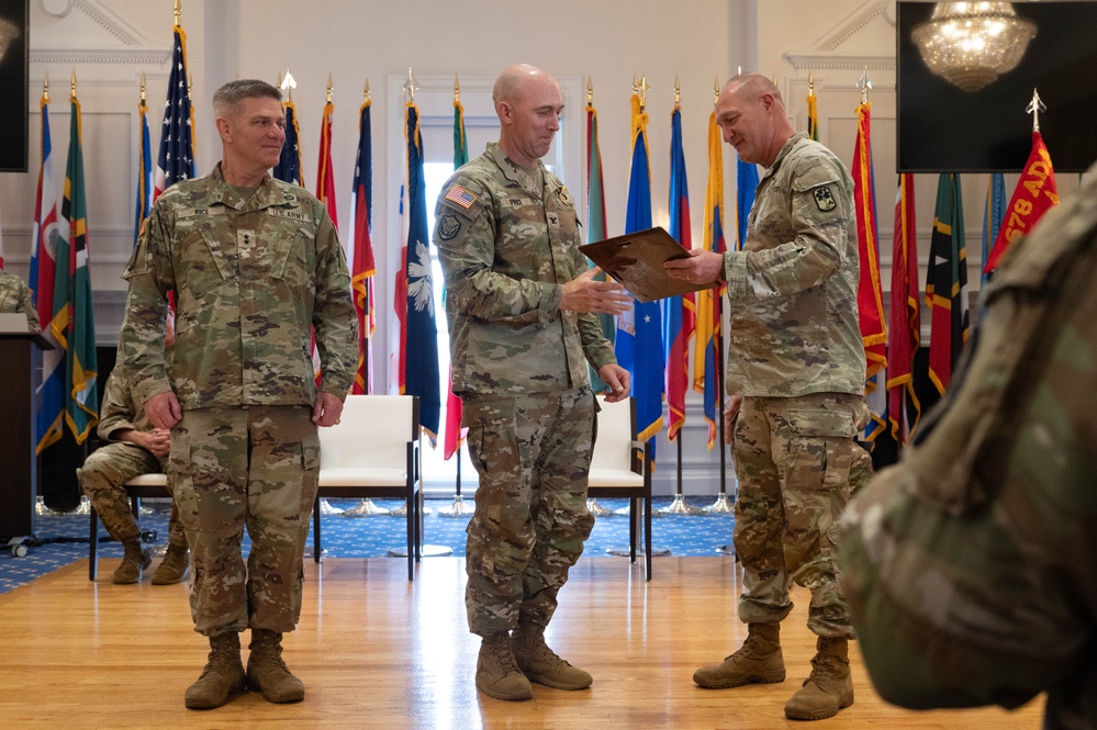 Joint Defense Operations Center change of command