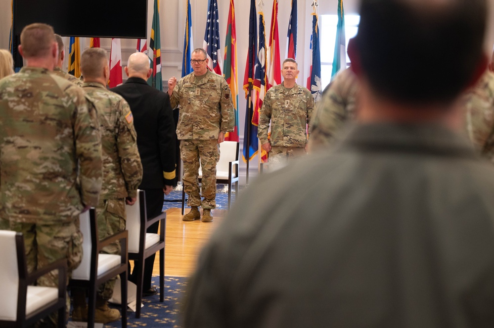 Joint Defense Operations Center change of command