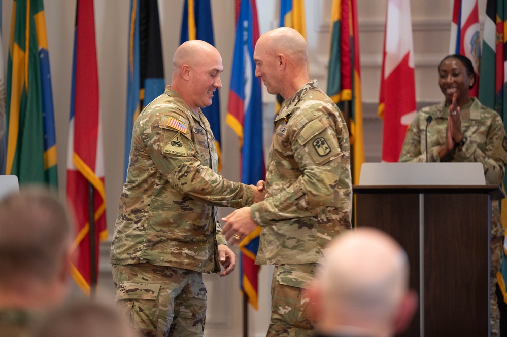 Joint Defense Operations Center change of command