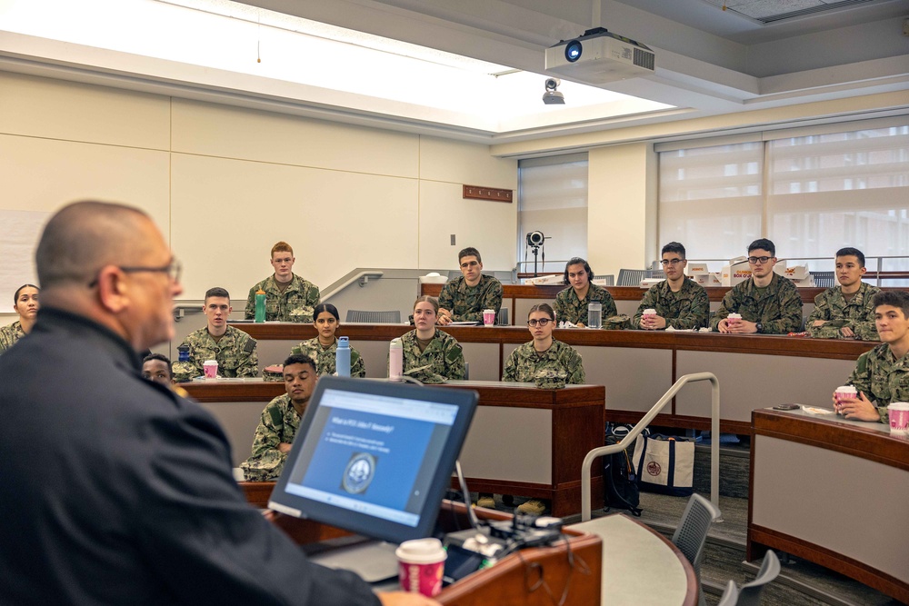 PCU John F. Kennedy Sailors Visit Boston