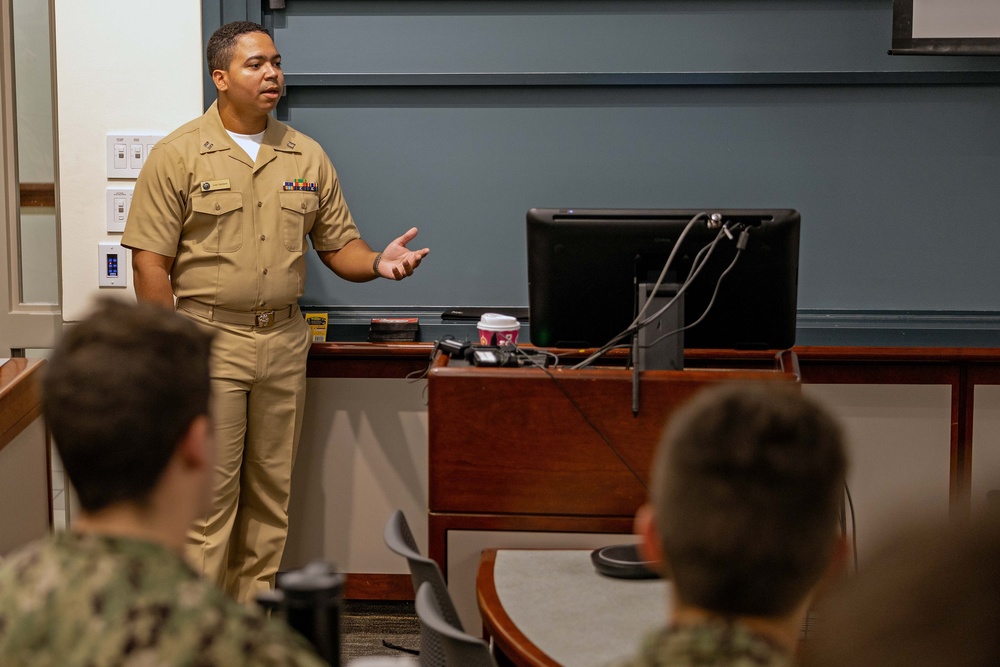 PCU John F. Kennedy Sailors Visit Boston